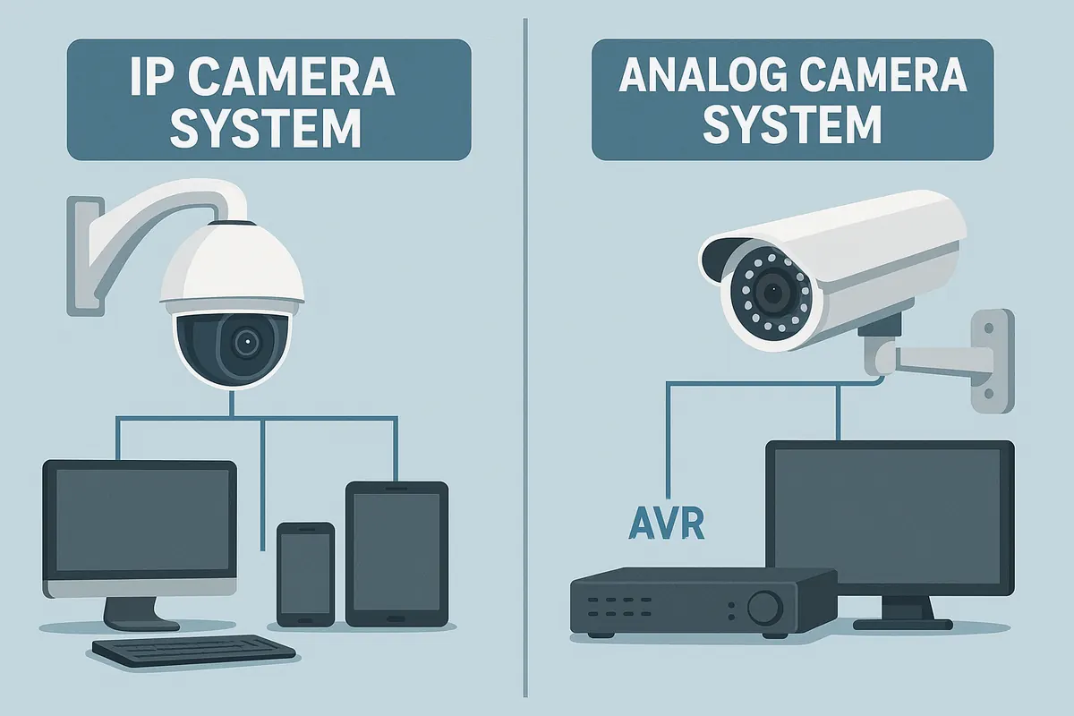 IP Cameras vs. Analog Cameras: Which Is Better for Your Home or Business?